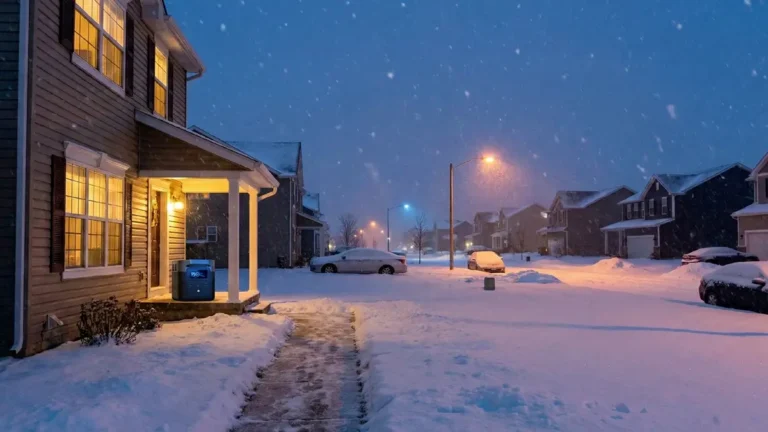 Best Solar Generators for Home backup keeping a house lit during a winter snowstorm blackout.