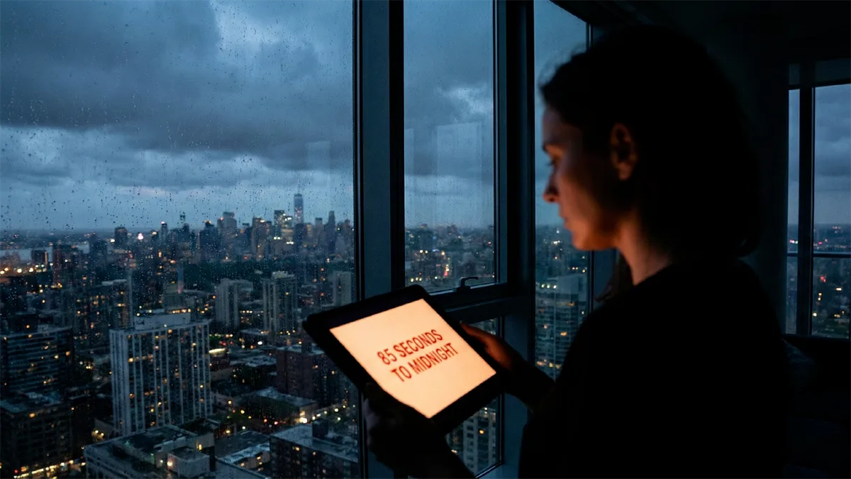 Doomsday Clock   85 Seconds To Midnight Record Setting