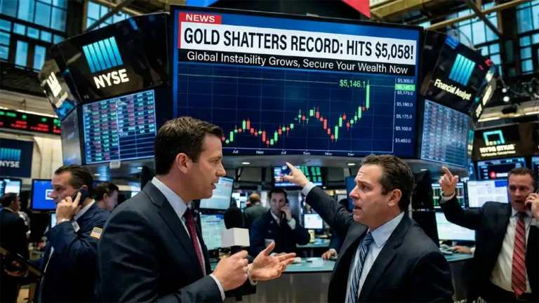 Gold Price Record Shattered At 5 058