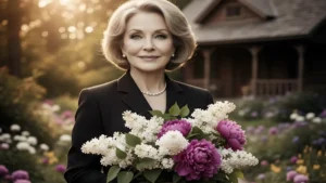 A tribute image representing the elegance and artistic spirit of Catherine O'Hara.