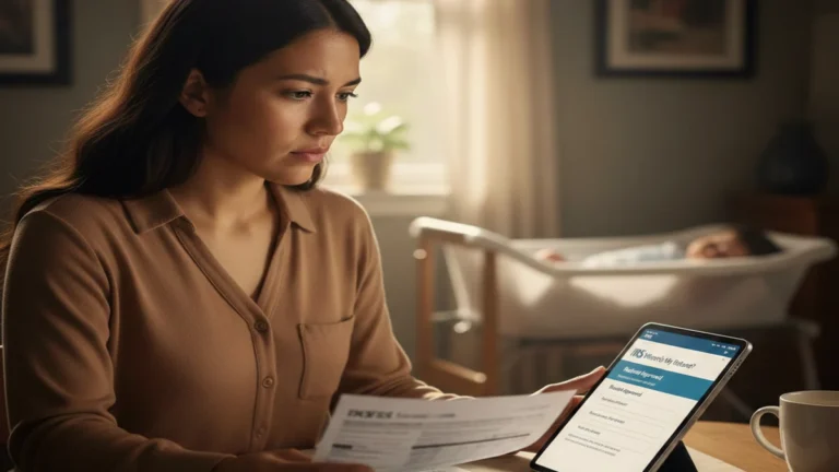 Where S My Refund 2026 Young Mother Checking Irs Tax Status Online