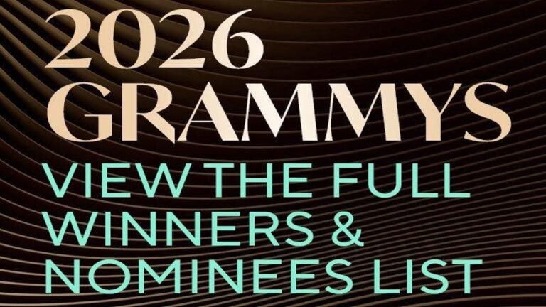 Grammy Winners Full List 2026 Grammy winners full list with every category, major awards, and complete results in one easy guide.