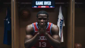 Paul George   Suspension Reaction Locker Room