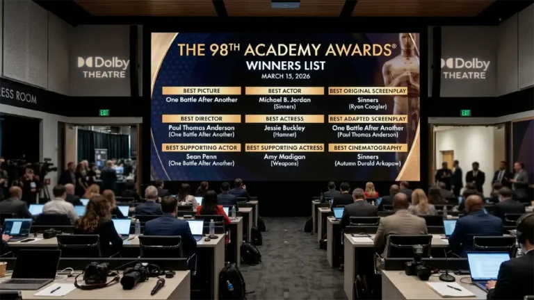 2026 Oscar Winners Full List Of 98th Academy Awards
