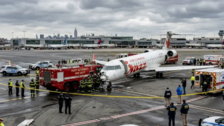 Laguardia Airport Collision Two Pilots Dead In Ground Crash
