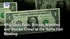 Fed interest rates chart showing impact on stocks, gold, dollar and Bitcoin