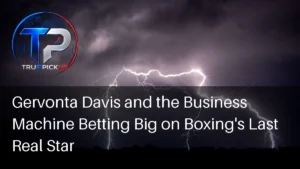 Gervonta Davis in the ring, representing boxing's evolving pay-per-view and streaming business model