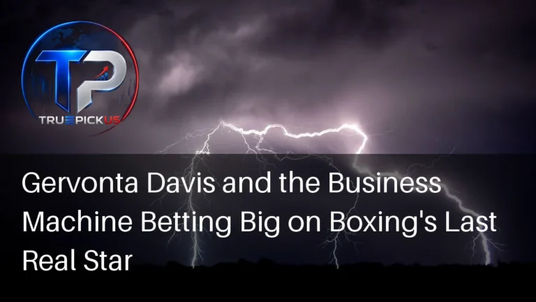 Gervonta Davis in the ring, representing boxing's evolving pay-per-view and streaming business model