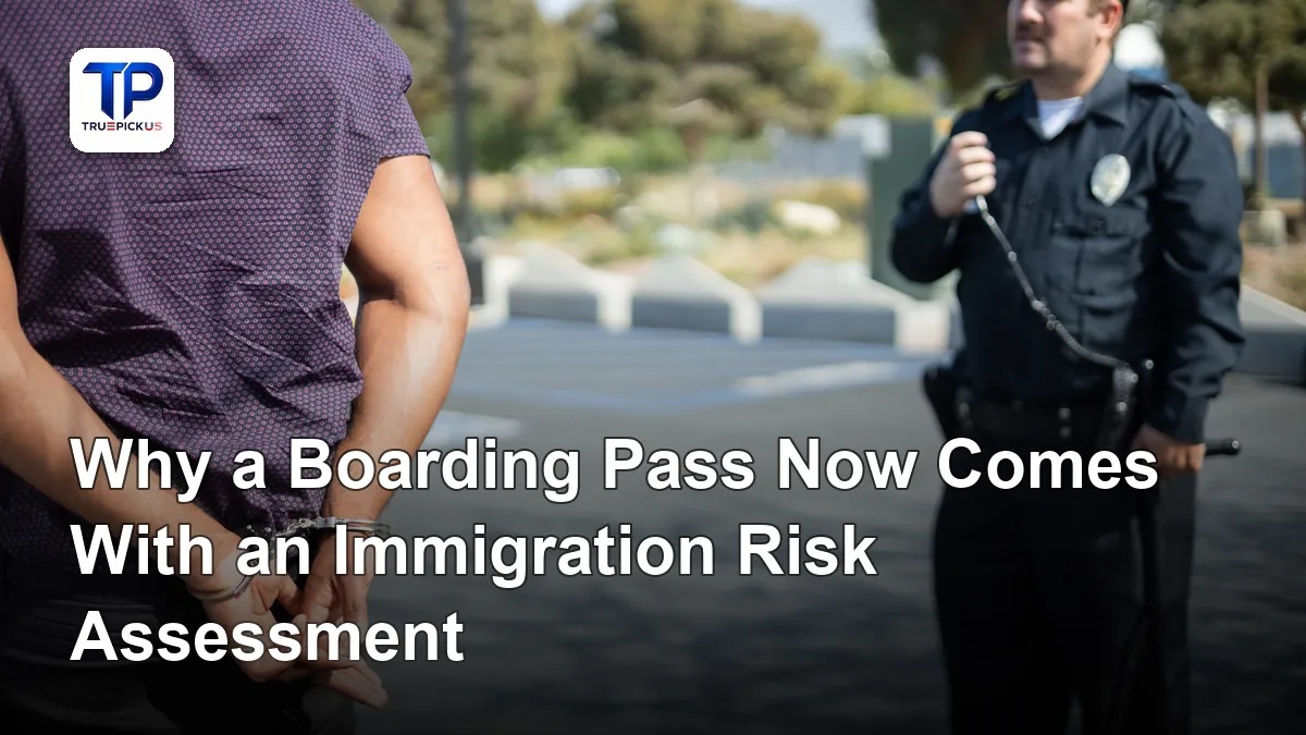 ICE airport detentions officers at a U.S. airport security checkpoint amid TSA data sharing