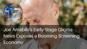 Joe Amabile early stage glioma diagnosis coverage showing the Bachelor Nation star at a public event