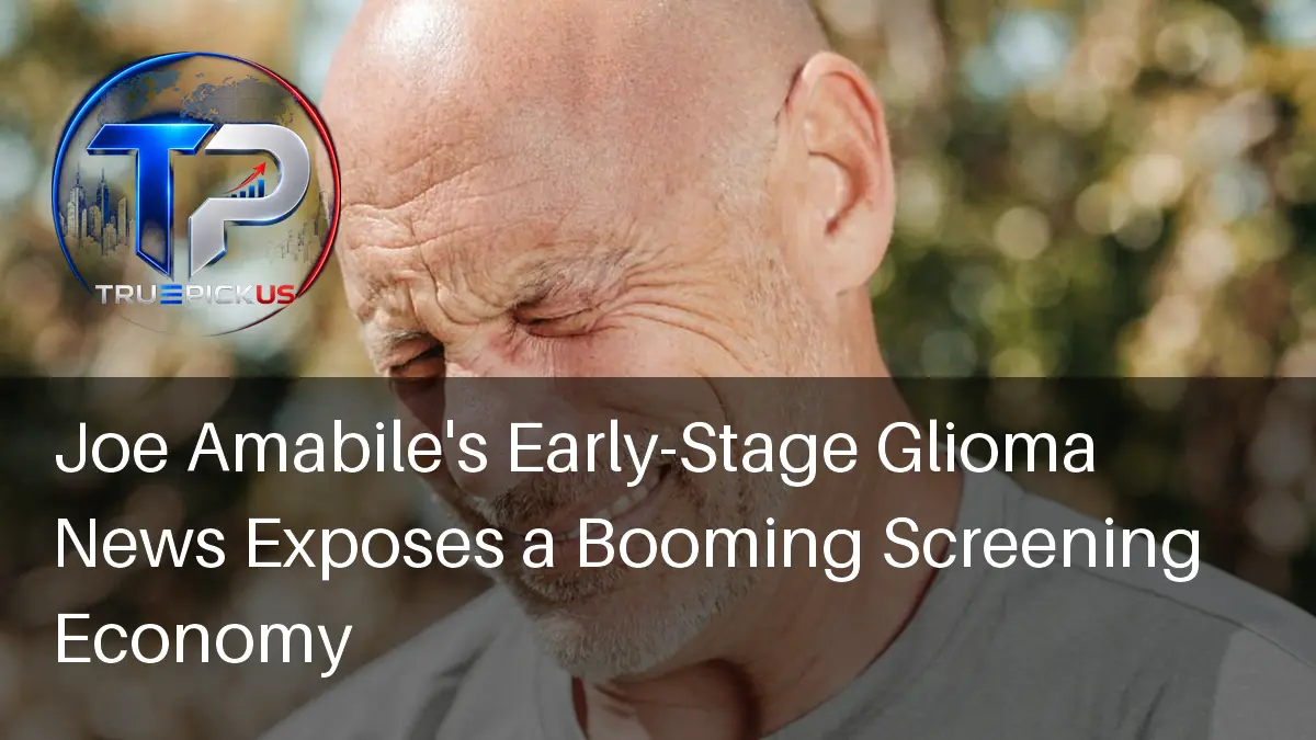 Joe Amabile early stage glioma diagnosis coverage showing the Bachelor Nation star at a public event
