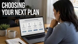 Borrower comparing federal student loan repayment plan options after the SAVE plan ended